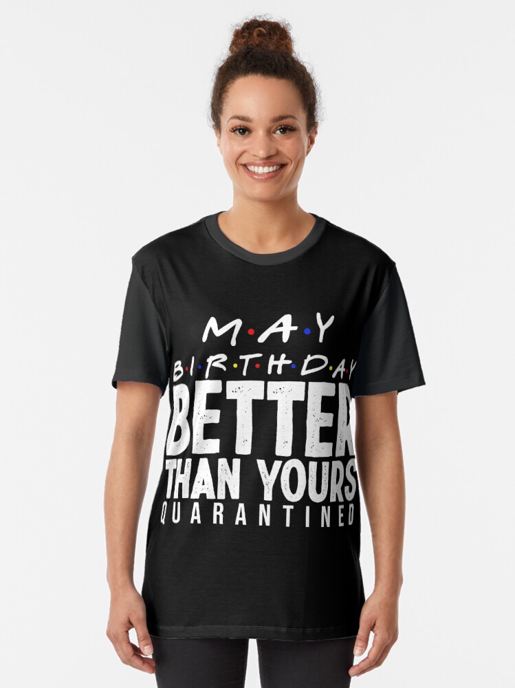 may birthday shirts for women