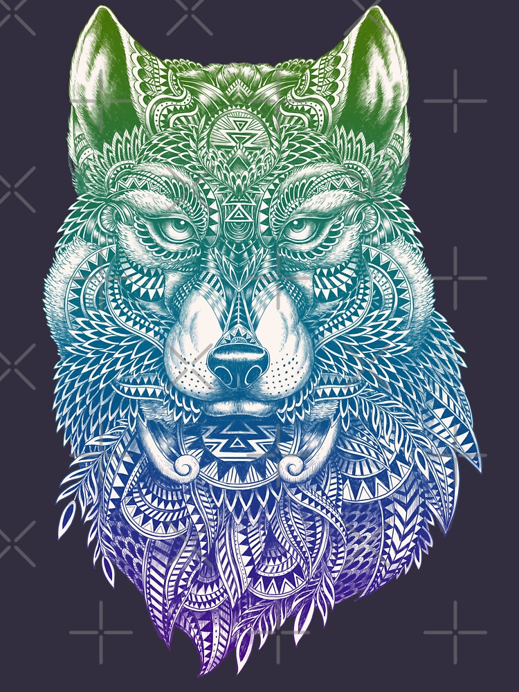 "Abstract Wolf" Tshirt for Sale by HINKLE Redbubble wolf tshirts