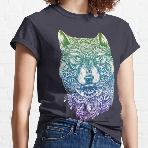 Abstract Wolf Classic T-Shirt