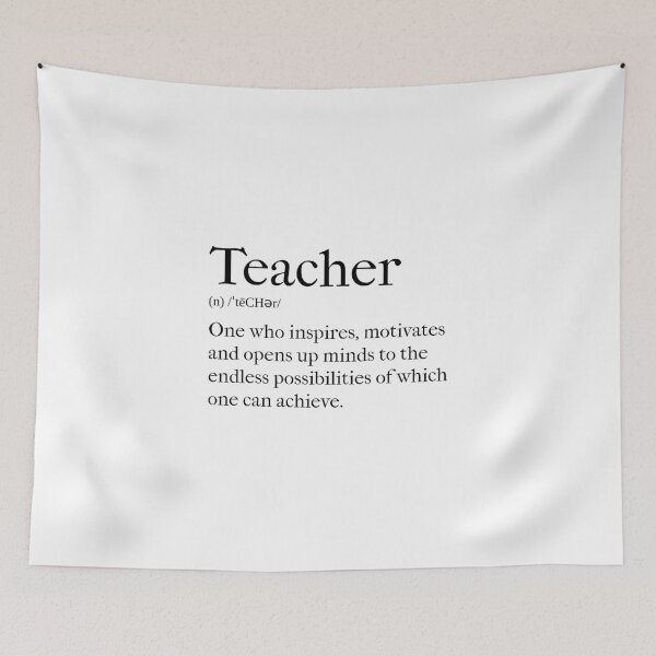 Item preview, teacher definition designed and sold by tastifydesigns.