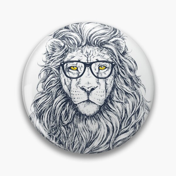 Aperçu de l'œuvre Lion de hipster créée et vendue par HINKLE.