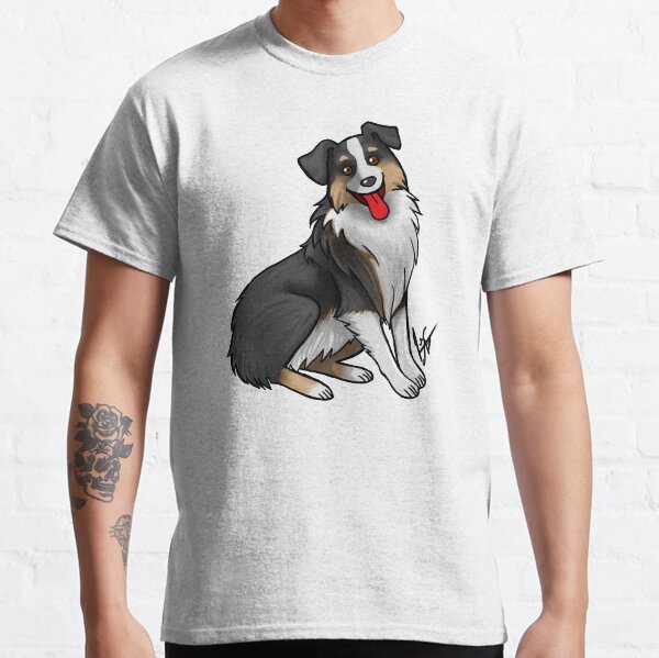 Australian Shepherd - Black Tri-Color Classic T-Shirt