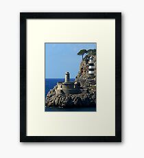 Lighthouse, Puerto de Soller, Mallorca Framed Print