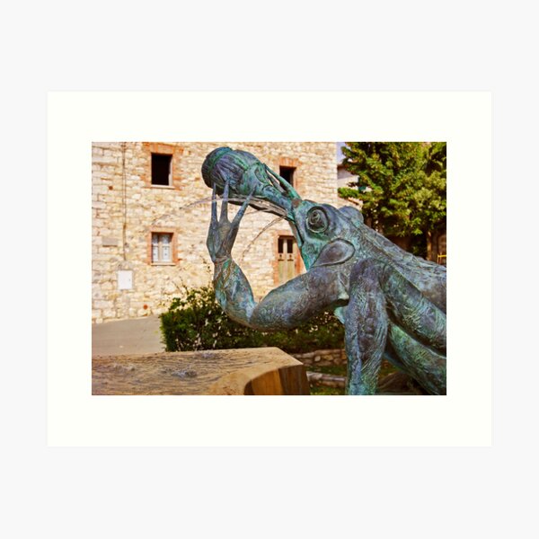 Item preview, Chianti Frog Fountain designed and sold by Lynnette Peizer.