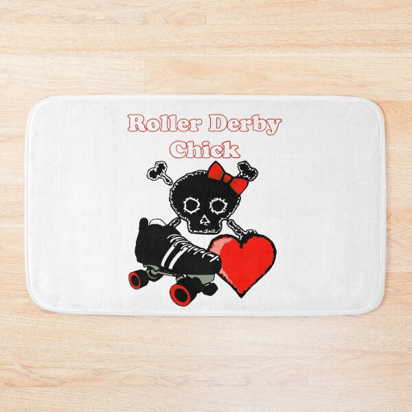 Item preview, Roller Derby Chick (Red) designed and sold by blakcirclegirl.