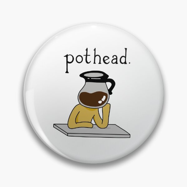 Item preview, pothead - coffee joke - pot head pun designed and sold by cameronbaba.