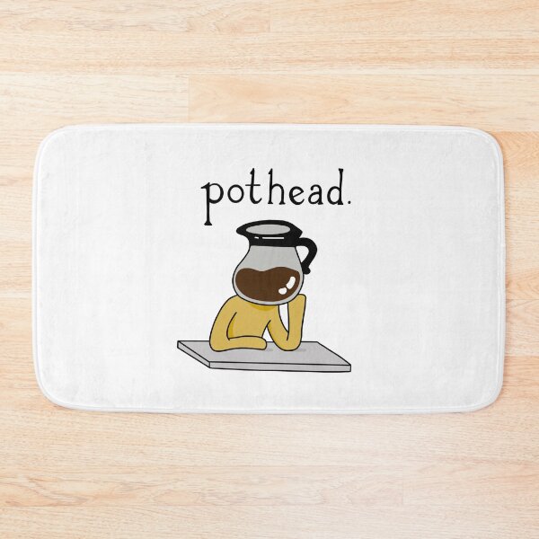 Item preview, pothead - coffee joke - pot head pun designed and sold by cameronbaba.