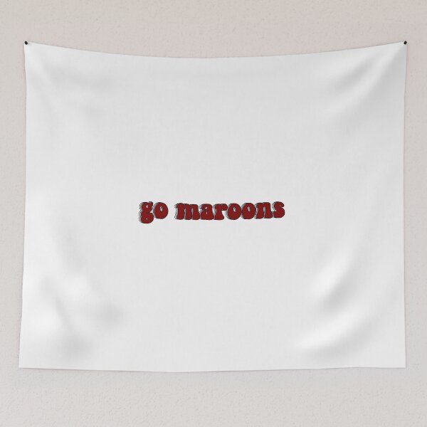 Item preview, Red Triple "Go Maroons" designed and sold by Maggie S.