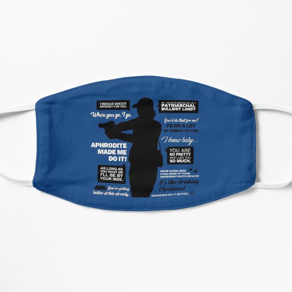 Nicole Haught Silhouette Quotes - Wynonna Earp Mask