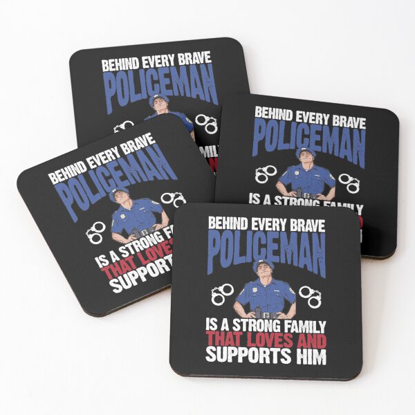 Item preview, Proud Wife And Family Of A Policeman designed and sold by CrookedCreek.