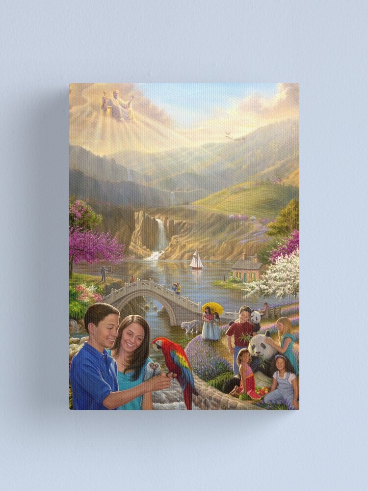 Alternate view of The New World Canvas Print