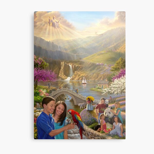 The New World Metal Print
