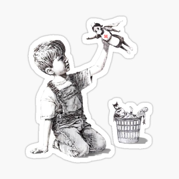 Item preview, Banksy- "Game Changer",Nurse Super Hero designed and sold by Derplan9.