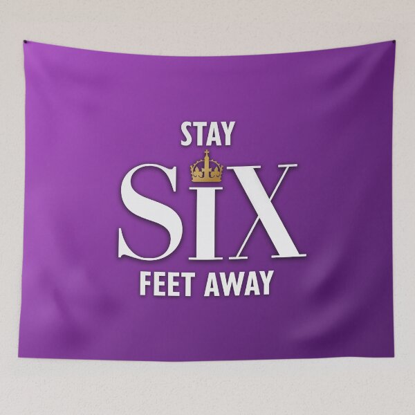 Item preview, Stay Six Feet Away designed and sold by nish3300.