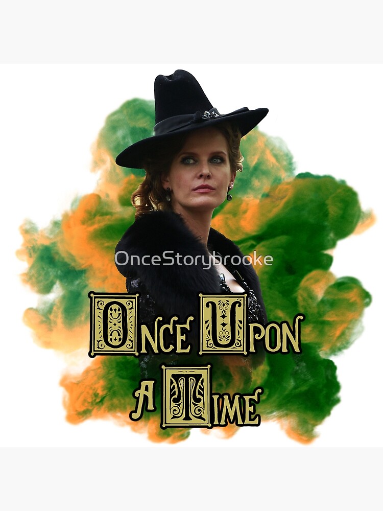 Once Upon A Time Zelena Mills Wicked Witch Of The West In Smoke Poster For Sale By