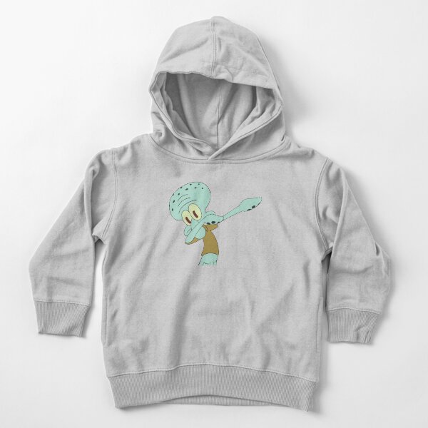 Squidward Dab Toddler Pullover Hoodie