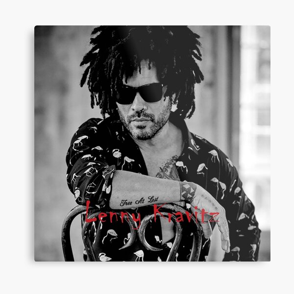Eighlen Lenny Show Kravitz here to UK World Tour 2020 Metal Print