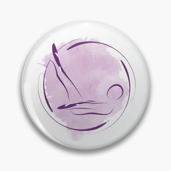 Item preview, Pilates pose with watercolor effect designed and sold by sashica.