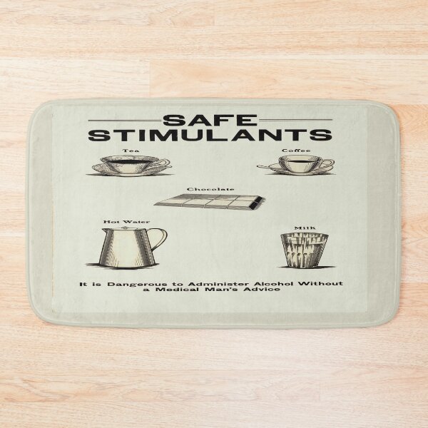 Item preview, Safe Stimulants - Prohibition Poster designed and sold by Slydell1.