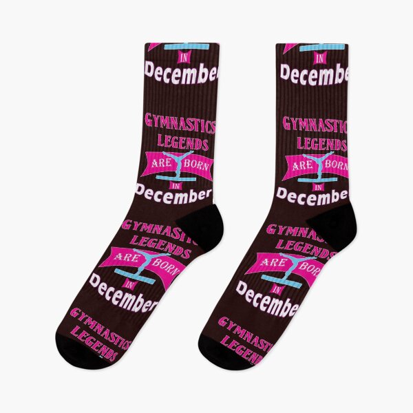 Item preview, Girls Gymnastics Legends are born in December gift designed and sold by LGamble12345.