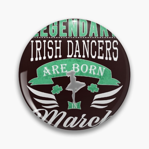 Item preview, Legendary irish dancers are born in March girls green2 designed and sold by LGamble12345.