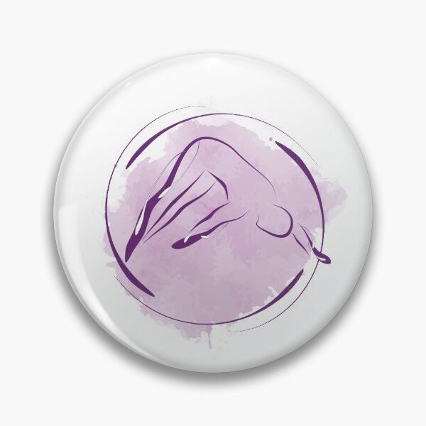 Item preview, Pilates pose with watercolor effect designed and sold by sashica.