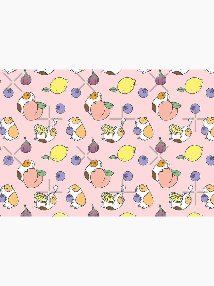 Guinea pigs with fruits pattern by Miri-Noristudio