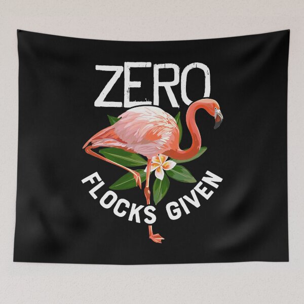 Item preview, Zero Flocks Given Flamingo Shirt for Women Girls Kids Boys Men Bird Lover Gift designed and sold by LiqueGifts.