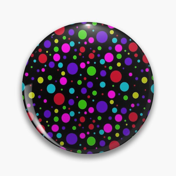 Item preview, Disco Polka Dot on Black designed and sold by Jerry Lambert.
