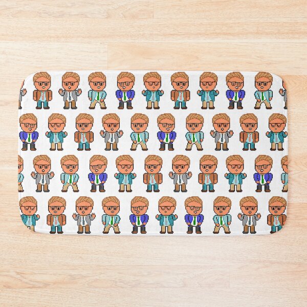 Item preview, Pixel Matt Foley Seamless Pattern designed and sold by gkillerb.