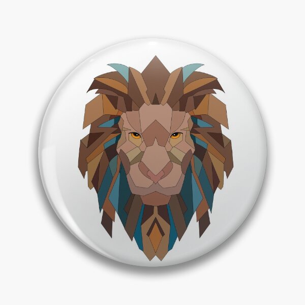 Item preview, Geometric Lion  designed and sold by Createartforfun.