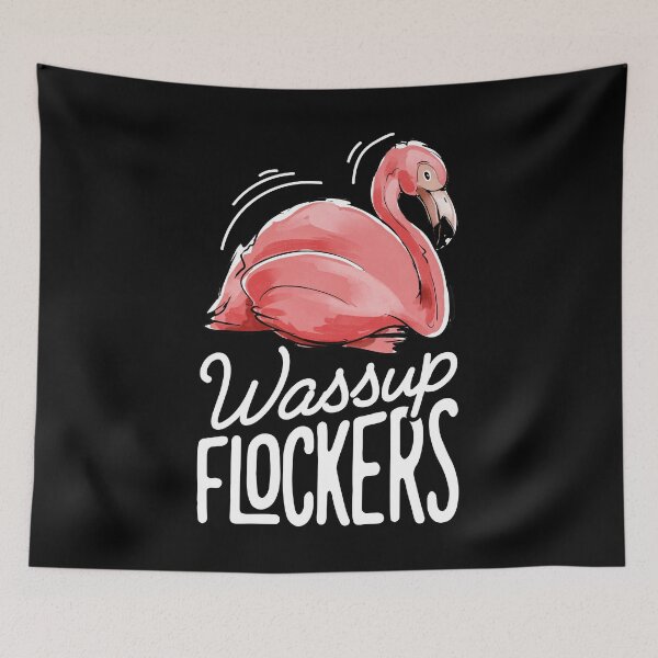 Item preview, Wassup Flockers Flamingo Shirt for Women Girls Kids Boys Men Bird Lover Gift designed and sold by LiqueGifts.