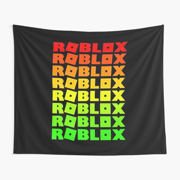 Funneh Roblox Tapestries Redbubble - the neon rainbow peace sign roblox