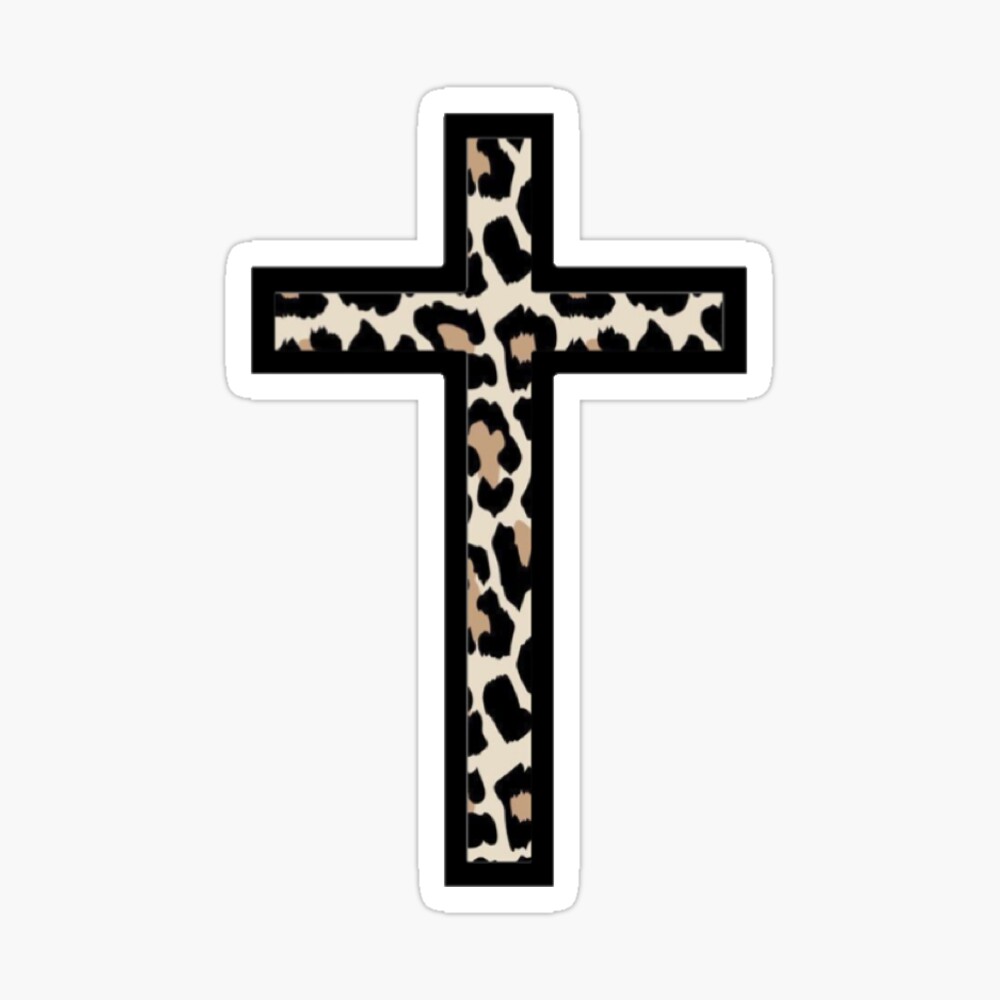 Faith Cross Leopard Christian Phone Case - Faith Phone Cases