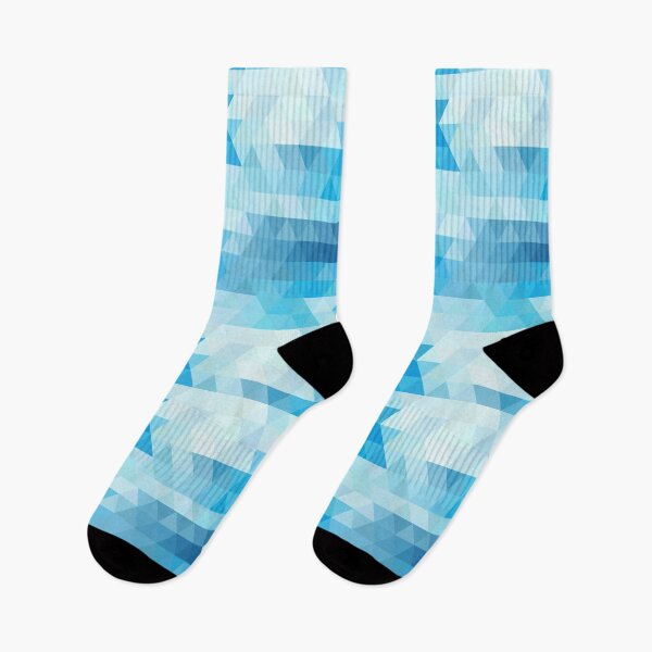 Item preview, Blue Geometric Triangles designed and sold by Eagerly Elementary Music.