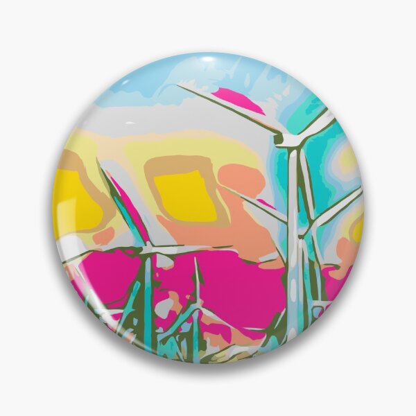 Item preview, wind turbine in the desert  designed and sold by Mrvell.