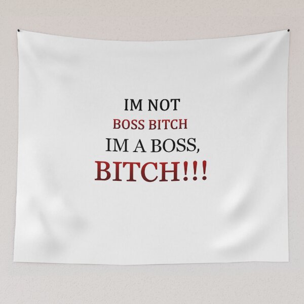 Item preview, BOSS BITCH, Women power designed and sold by Amineharoni.