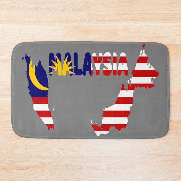 Item preview, Malaysia Flag Map designed and sold by marosharaf.