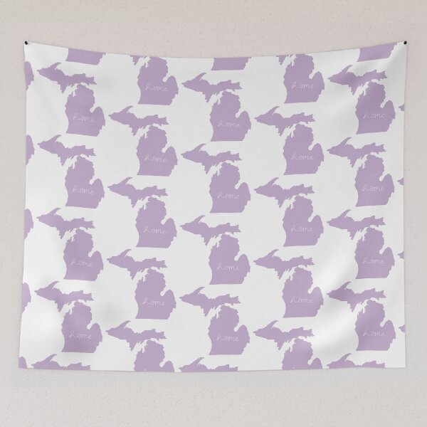 Item preview, MICHIGAN (purple) designed and sold by lindsaykat12.