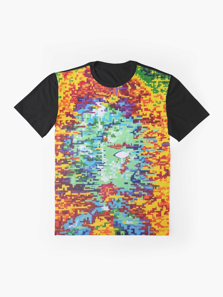 Alternate view of Depressive Doppler Deluge Graphic T-Shirt