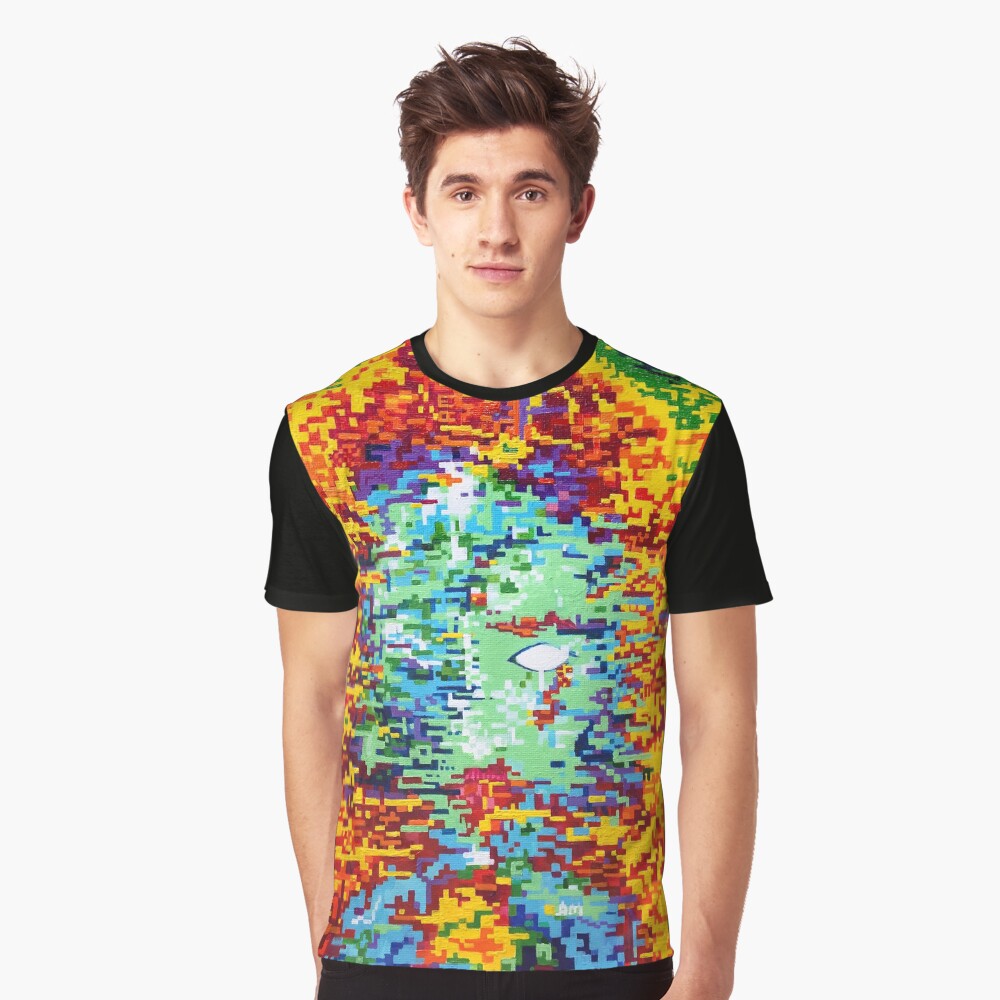 Depressive Doppler Deluge Graphic T-Shirt