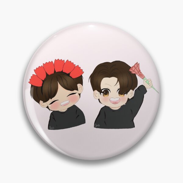 Item preview, BTS flower vkook fanart designed and sold by Khushi Mali.