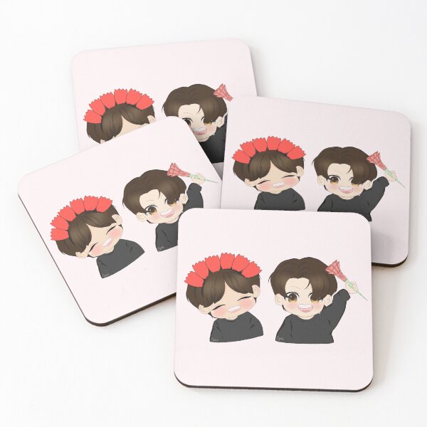Item preview, BTS flower vkook fanart designed and sold by Khushi Mali.