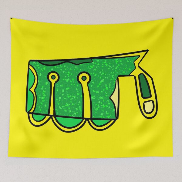 Item preview, Spring Green Trojan Horse designed and sold by VazMasDesign.