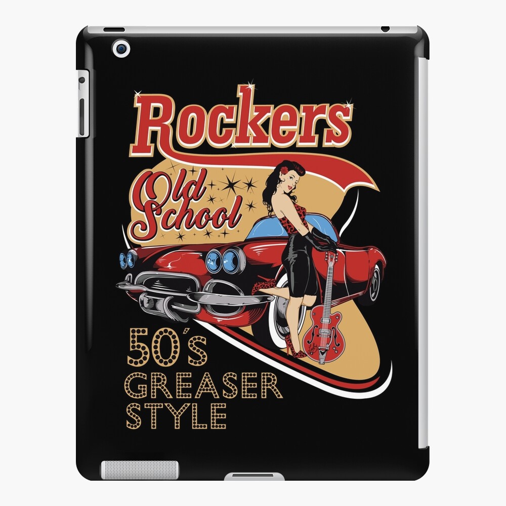 Rockabilly Style Pin Up Girl Guitar Dice Vintage Classic Rock and Roll  Music Poster for Sale by MemphisCenter