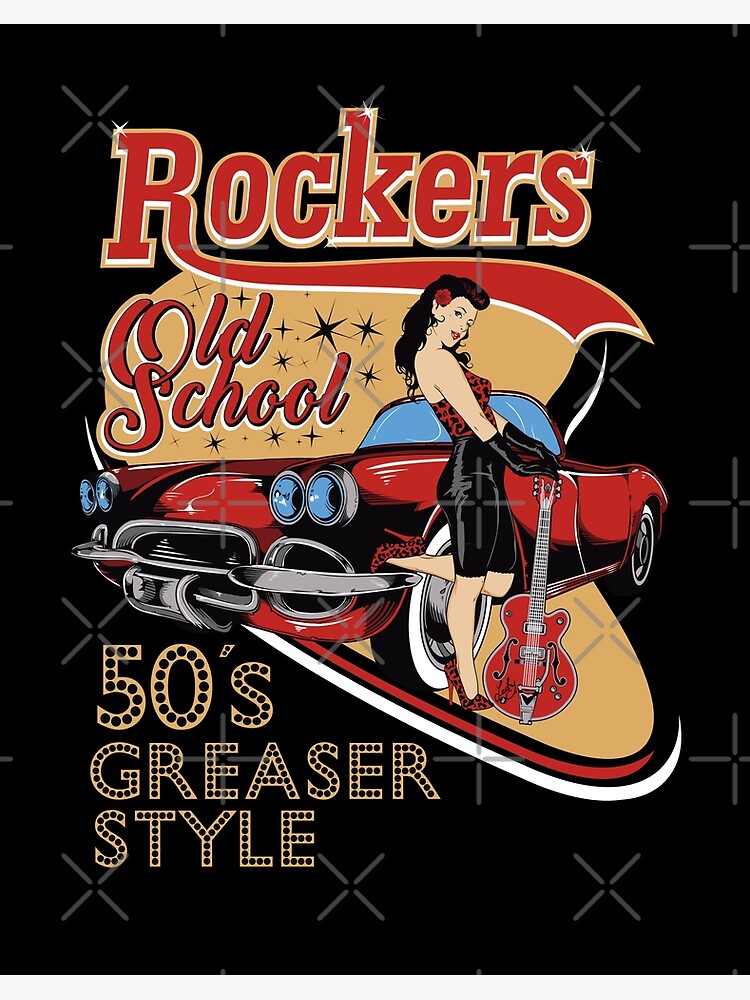  Rockabilly Girl Pin Up Style Retro 50s Sock Hop Rocker
