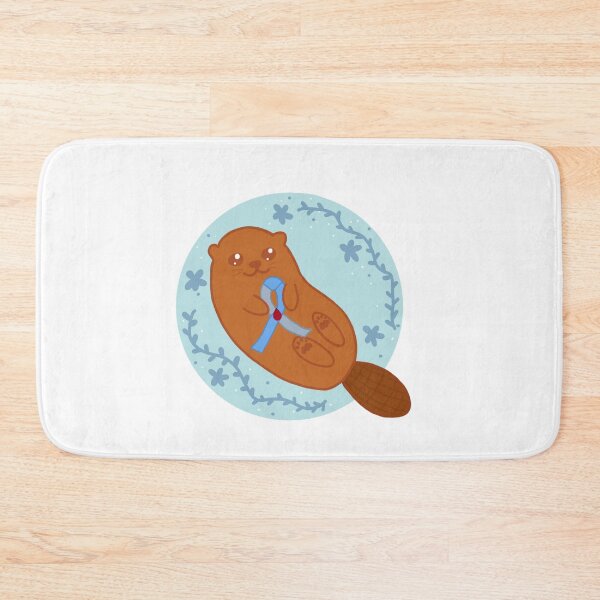 Item preview, Diabetes Ribbon Otter  designed and sold by CatGirl101.