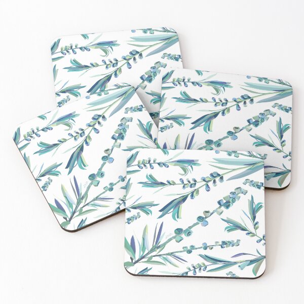 Item preview, Eucalyptus gumnuts + flowerbuds designed and sold by LouieGraphic.