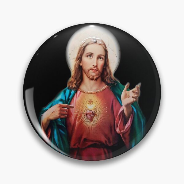 Vista previa del artículo con la obra «Jesucristo salvador», diseñado y vendido por cat poe.