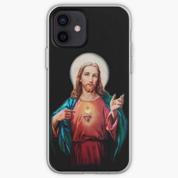 jesus christ saviour iPhone Soft Case